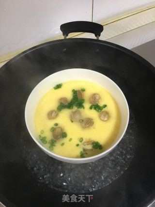 Abalone Steamed Egg recipe
