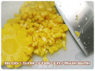【pineapple Jelly】easily Made with White Jelly recipe