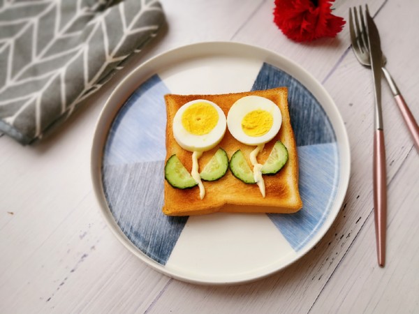 Beautiful Toast Flower recipe