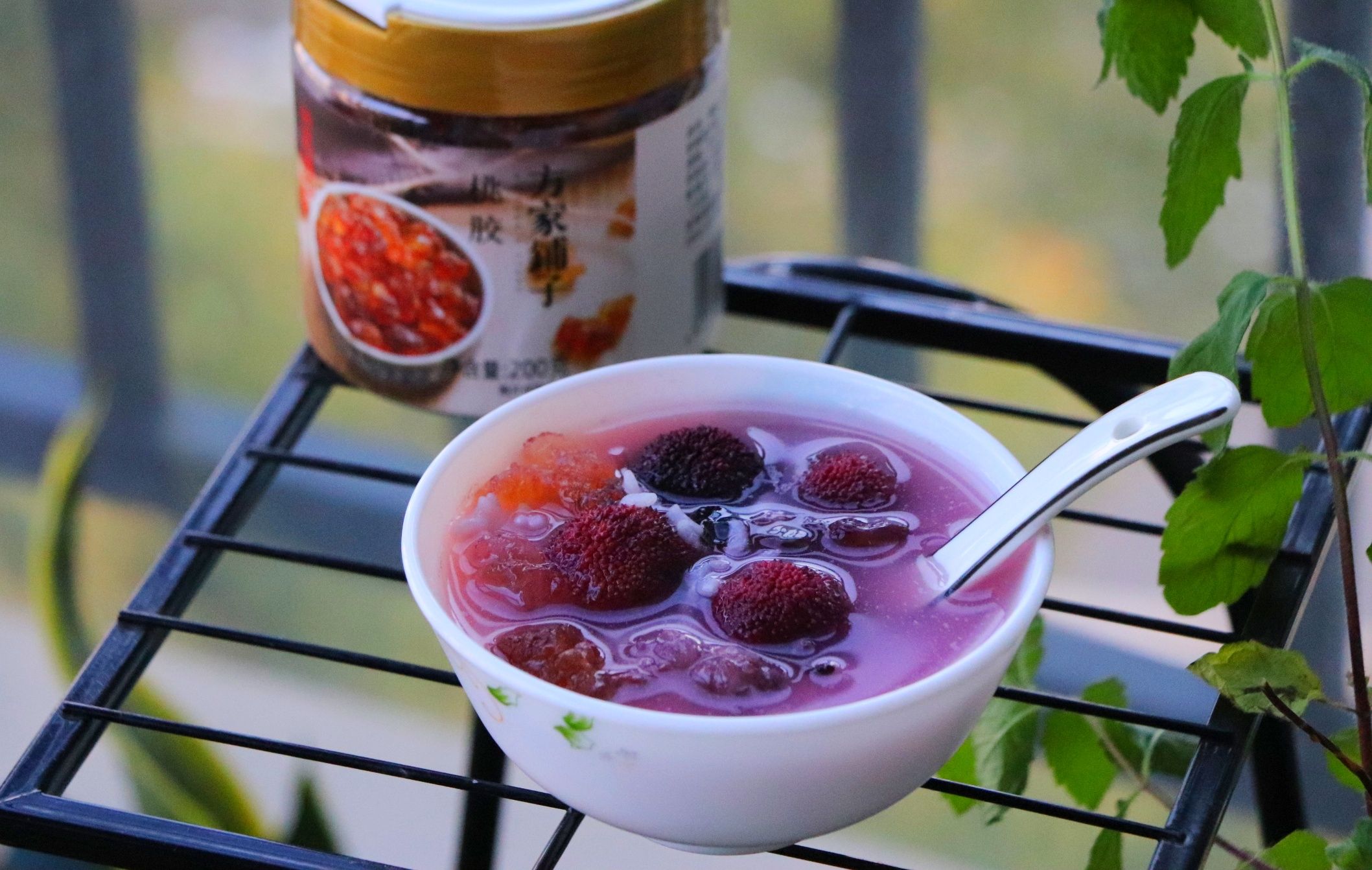 Peach Gum Nourishing Fruit Porridge recipe