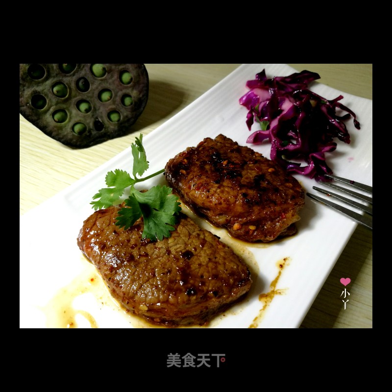 #trust之美# Fried Steak recipe