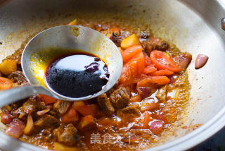 Tomato Beef Noodle recipe