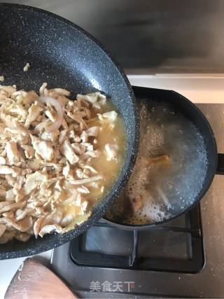 Chicken Soup, Soy Skin and Sour Radish Energy Soup recipe