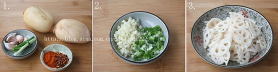 Mixed Lotus Root Slices recipe