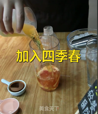 Full Cup of Red Pomelo with The Same Style of Hi Tea recipe