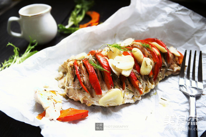 Roasted Organ Chicken Breast with Rosemary recipe