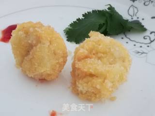 Fried Banana Balls recipe