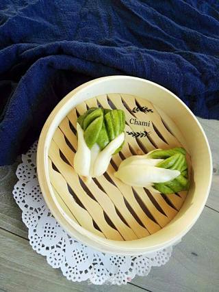 Imitation Cabbage Steamed Buns-patterned Pasta recipe