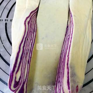 #aca烤明星大赛#purple Potato Toast recipe