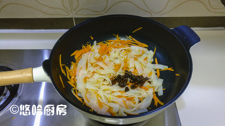 Fried Konjac Noodles recipe