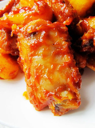 Stir-fried Pineapple Ribs recipe