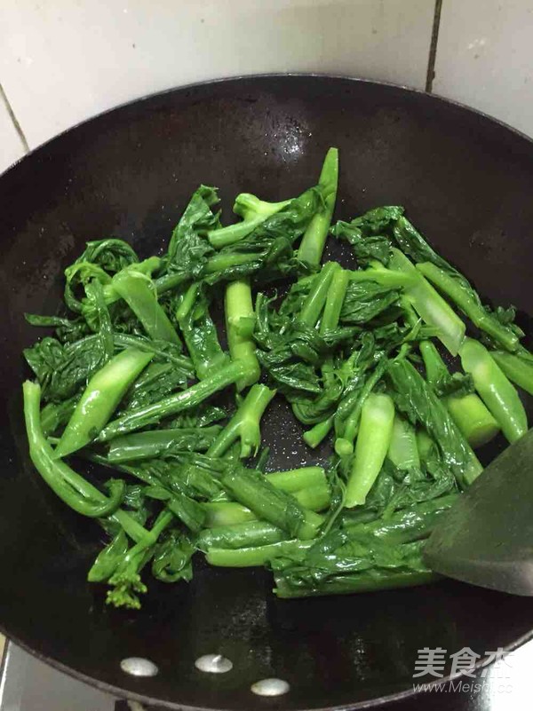 Vegetarian Stir-fried Mustard Heart recipe