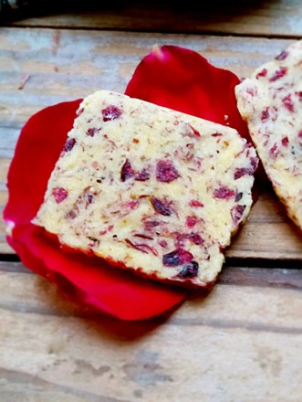 Rose Cranberry Cookies