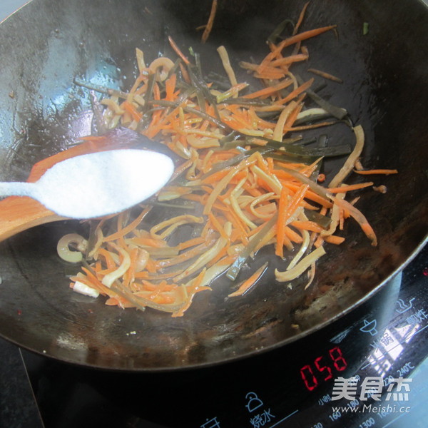 Kelp Squid Shredded Radish recipe