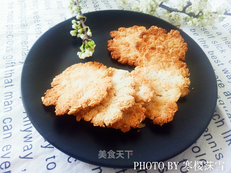 #the 4th Baking Contest Cum is Love Eat Festival #coconut Oatmeal Biscuits recipe