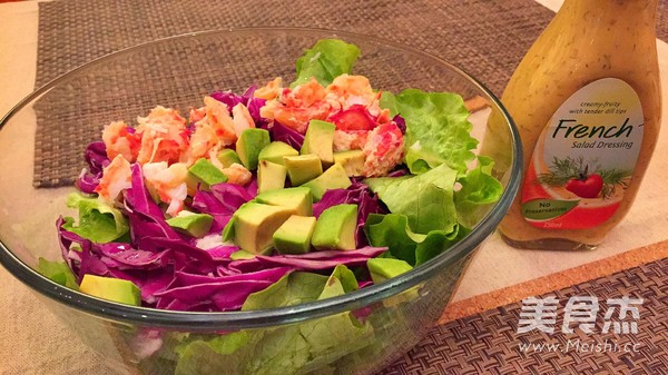 King Crab Salad with Avocado recipe