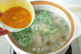 Beef Egg Congee recipe