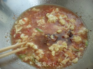 Tomato and Egg Noodles recipe