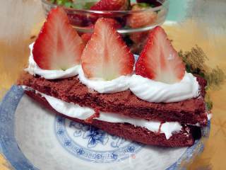 Red Velvet Strawberry Cake—quick, Simple and Beautiful recipe