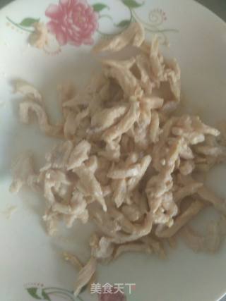 Shredded Chicken and Tomato Salad recipe