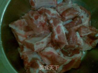 Stewed Pork Ribs with Mushrooms recipe