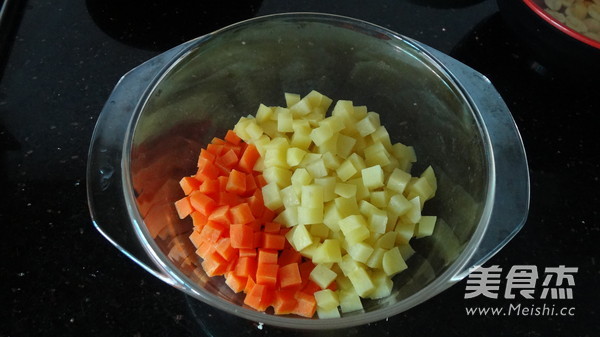 Carrot Potato Paella recipe