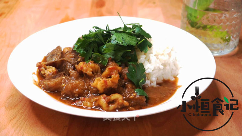 The Little Refreshing in The Curry World-green Shrimp Curry, Spicy and Novel! recipe