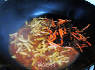 Fish Flavored Pork Shreds recipe