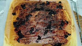 Blueberry Pork Floss Cake Roll recipe