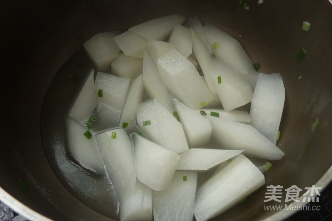 Scallion Radish recipe