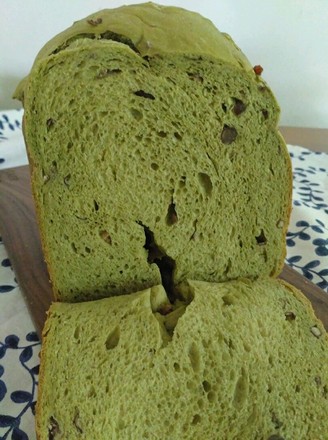 Matcha Red Bean Toast (bread Machine Version)