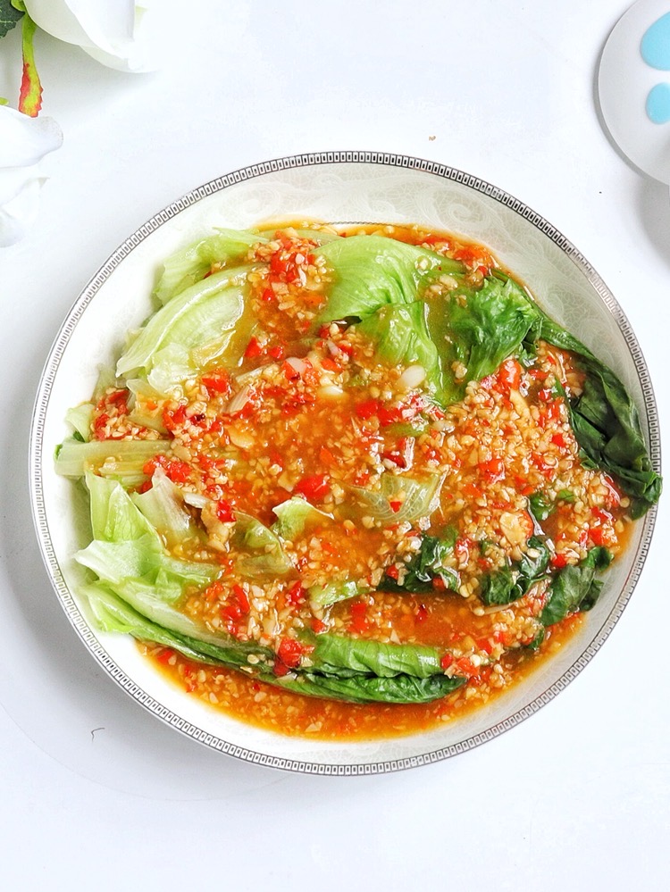 Lettuce in Oyster Sauce recipe