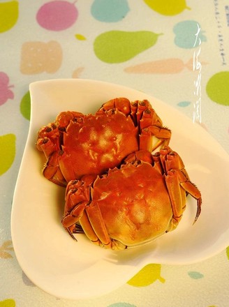 Steamed Yangcheng Lake Hairy Crabs