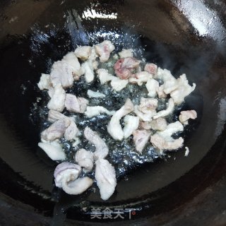 Stir-fried Dried Bean Curd with Rice White recipe