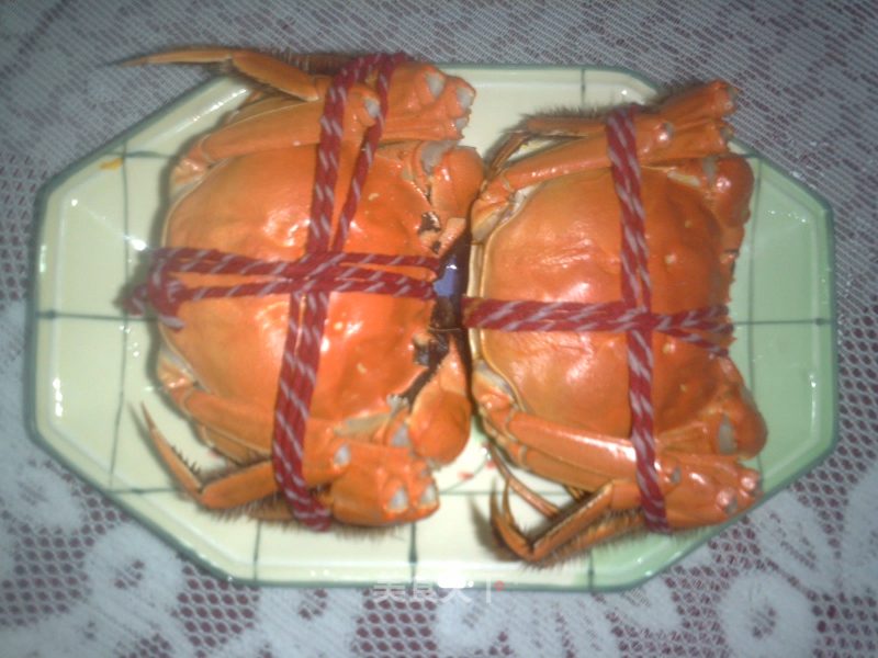 Steamed Hairy Crabs recipe