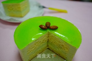 Edamame Mousse Cake recipe