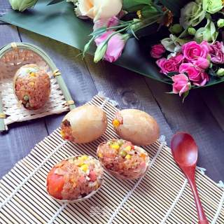 Colorful Glutinous Rice Egg recipe