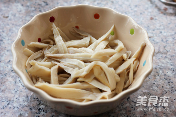 Shredded King Pleurotus recipe