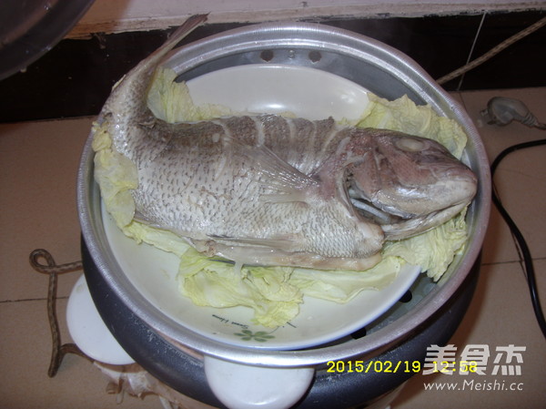 Steamed Kaji Fish recipe