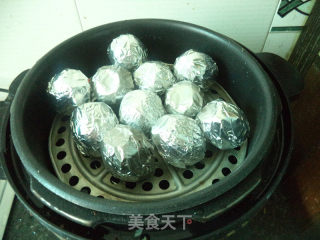 Glutinous Rice Egg with Red Dates recipe