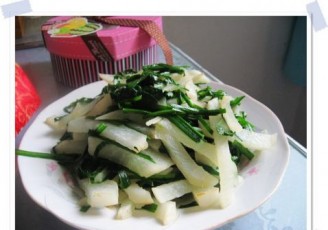 Leek and Radish recipe