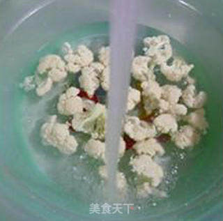 Stir-fried Cauliflower with Mustard recipe