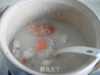 Sweet Three-eyed Crab Congee recipe