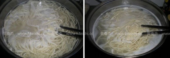 Yangzhou Dry Noodles recipe