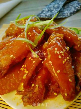 Sweet and Sour Chicken Wings recipe