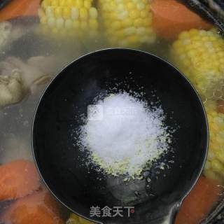 Corn Carrot Chicken Soup recipe