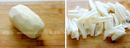 Blueberry Crispy Lotus Root recipe