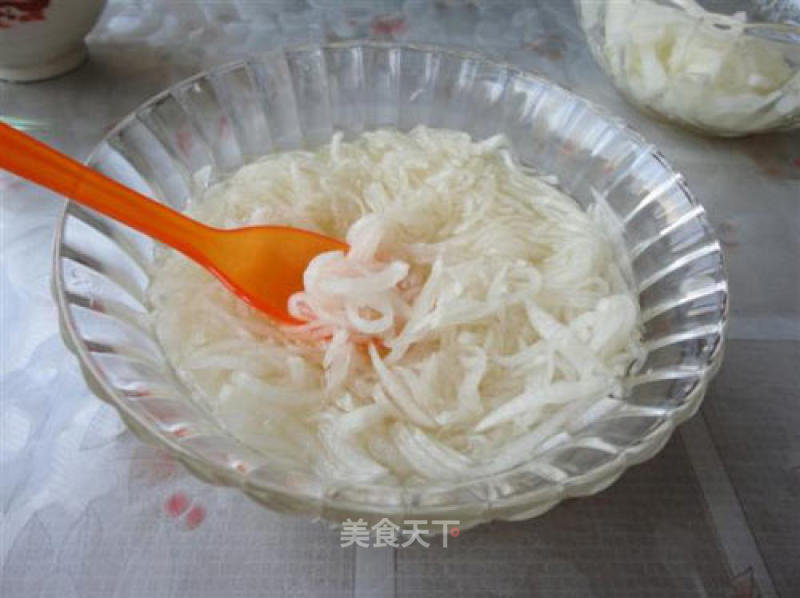 Honey Mixed with White Radish recipe