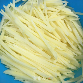 Vinegar Shredded Potatoes recipe