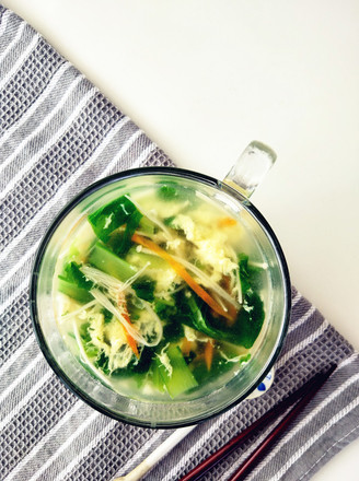Enoki Mushroom and Vegetable Soup recipe